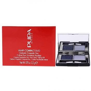 PUPA Vamp! Compact Duo Eyeshadow - 012 Magnetic Blue (2.2g)