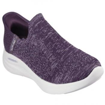 Skechers Women's Relaxed Fit Purple Slip-On Sport Trainers Size 8