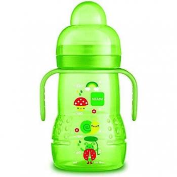 Mam Transición Botella 220ml 4 Meses y - Color: Azul