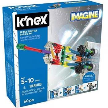 K'Nex 35462 Imagine - Juego de construcción y construcción de Juguetes espaciales, Caja de construcción, transportador de Espacios, Juego de construcción para niños de 5 – 10 años, Piezas