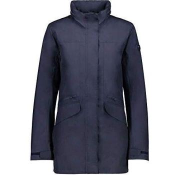 CMP Woman Fix Hood Jacket Chaqueta Exterior, Color Azul, tamaño 36