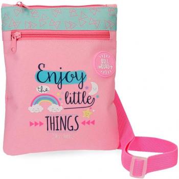 Roll Road Little Things Bandolera Rosa 20x24 cms Poliéster