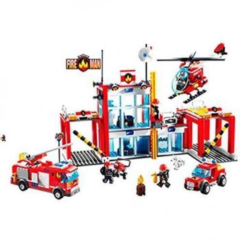 Bao Alfabest - Construcción Estación Bomberos 874 Piezas - 87857016