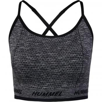 Hummel TE Cami Seamless Women's Sports Bra, Black XS
