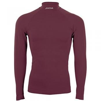 Joma Brama Classic, Camiseta térmica Unisex, Rojo