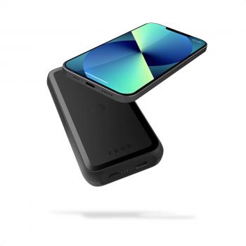 Powerbank Inalámbrica Magnética ZENS con Soporte y 10.000 mAh