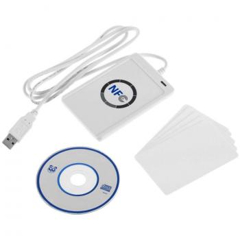 MagiDeal 5pcs Nfc Acr122u Rfid Lector Inteligente Sin Contacto Escritor Usb + Tarjeta IC Herramientas