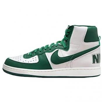 Nike Terminator High Men's Sneakers Shoes Leather White-Green FD0650-100 ORIGINAL, Characteristics: High-top design, leather upper, colorway: white and green, available sizes: UK 9 (US 10, EU 44), suitable