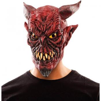 Máscara de Demonio con Cuernos