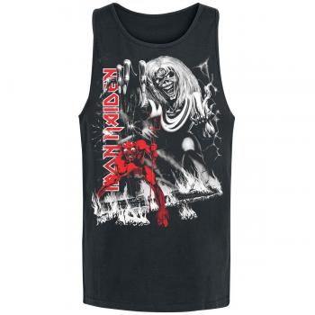 Iron Maiden NOTB B&W Camiseta Tirantes Negro L