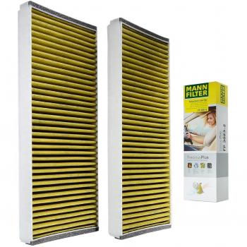 Original MANN-FILTER Interior Filter FP 3023-2 – FreciousPlus biofunctional pollen filter – For passenger cars