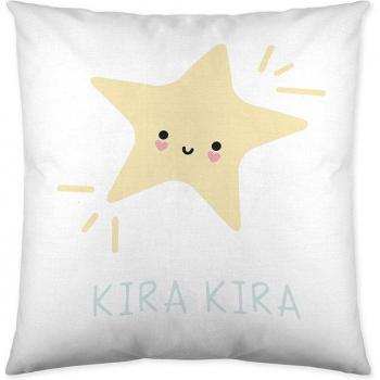 Funda de cojín vacío infantil 100% algodón Kira Kira by Kwa 50x50 cm Cool Kids fabricado en España