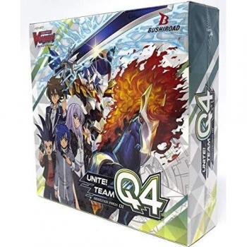 Cardfight Vanguard VGE-V-BT01-EN Unite Team Q4 Booster Display Box of 16 Packets, Multi