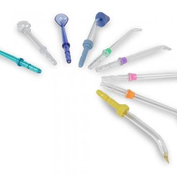 Recambio de cabezales Sogo para irrigadores dentales modelos IDB-SS-12320 e IDB-SS-12335, tratamiento estético y blanqueamiento dental