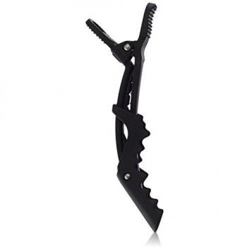 EFALOCK Shark clip de negro suave, 2-pack