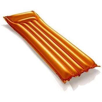 Bigbuy Fun Colchoneta Hinchable, Dorado