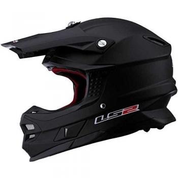 LS2 l456.1011.XL Casco Matte mx456, Negro, Tamaño: XL