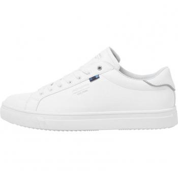 Zapatillas Jack & Jones Bale de piel sintética para hombre - Color Blanco - Talla 46