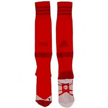 adidas FCB H SO - Medias para hombre, color blanco / rojo / negro, talla 5