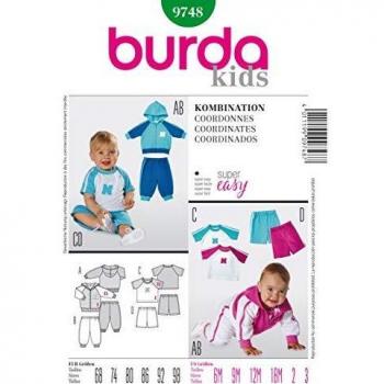 Burda Patrón 9748 Kids Conjunto