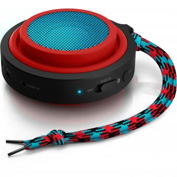 Philips BT2000R/00 - Altavoz portátil con Bluetooth