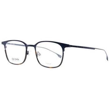 BOSS - Montura de gafas - para hombre Negro Matt Schwarz - Dunkel Havana 50