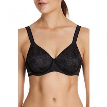 Berlei High Performance Wired Sports Bra - Black Polyamide - Size 34D