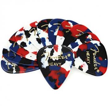Fender 351 Confetti Heavy Picks Set