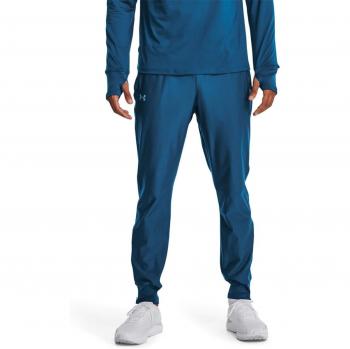 Under Armour Pantalón de hombre Qualifier Run Elite - Pantalón para correr, tejido ligero y transpirable, tecnología anti-olor, ajuste ceñido, cintura elástica con cordón ajustable, detalles reflectantes para mayor visibilidad