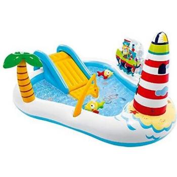 Intex 57162NP - Centro de juegos acuático con motivos de pesca, Multicolor