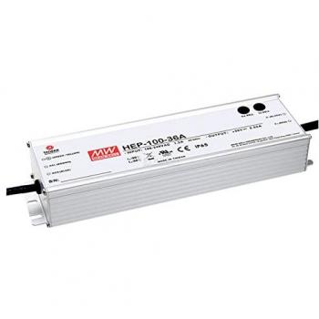 Fuente de alimentación conmutada Mean Well HEP-100-48A, 100W, 48V, 2A, montaje en panel, IP65 resistente al agua