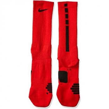 Nike U NK Elite Crew - Calcetines, Unisex Adulto, Rojo