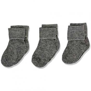 NAME IT Nbnsock 3p Cosy Noos Calcetines, Gris