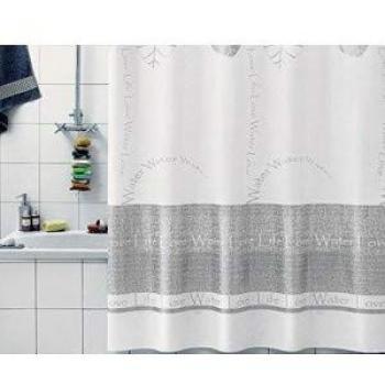 Gedy - Cortina Vinilo G-Foglie Stese Plata 180X200