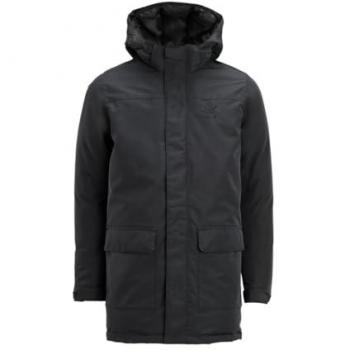 Chaqueta con capucha desmontable Altus Montblanc negra - L
