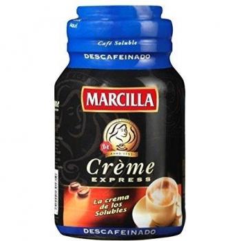 Marcilla Crème Express - Café soluble descafeinado, 200g