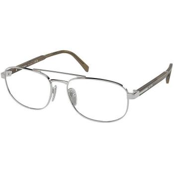 Prada PR A56V 11U1O1 Armazones para Hombre Plateadas