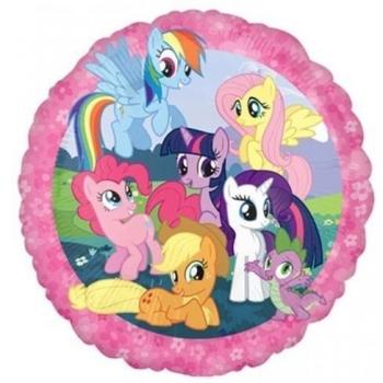 My Little Pony Birthday Party 18 inch Round Non Message Foil Balloon by My Little Pony