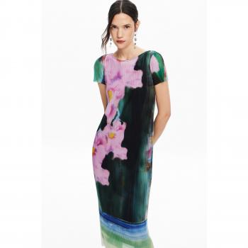 Desigual Garazi Women's Midi Floral T-Shirt Dress