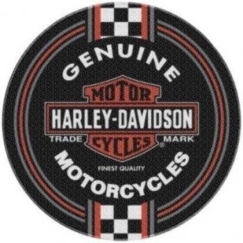 Harley Davidson H de D Winner Circle Rounded Rug - 080201