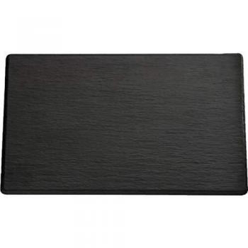 Bandeja GN 1/1 de Melamina Efecto Pizarra, 53 x 32.5 cm, Antideslizante