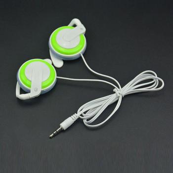 Auriculares deportivos con cable estéreo 3.5mm para correr, universales para móviles y ordenador, compatibles con Sony, Samsung y MP3 4