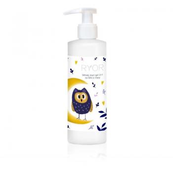 Ryor 2-in-1 Baby Wash Gel and Shampoo for Kids 200 ml