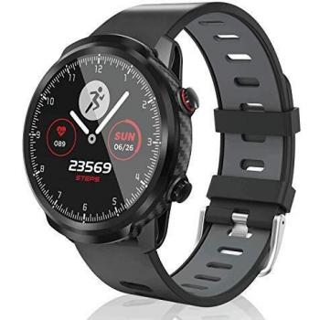 CatShin Smart Watch Tracker de Actividad, Pantalla táctil smartwatch Fitness Tracker, Reloj Deportivo Bluetooth IP67 a Prueba de Agua con Monitor de frecuencia cardíaca, Compatible con Android iOS