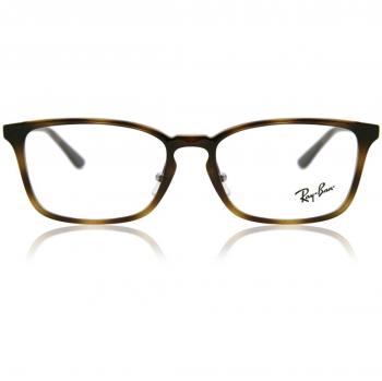 Ray-Ban RX7149D Asian Fit 2012 Men's Eyeglasses Tortoiseshell Size 55 (Frame Only) - Blue Light Block Available
