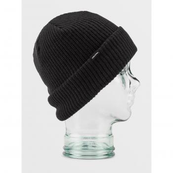 Volcom Gorro Sweep Lined - BLACK, tipo de producto: gorro, características: color negro, diseño de forro interior, talla única
