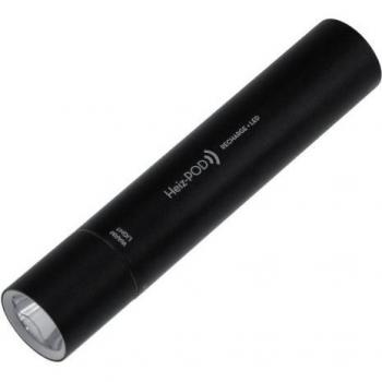 Flag 18 LED Handwärmer Heiz-Pod Recharge mit Handy-Aufladefunktion und Taschenlampe - Calentadores de mano, color negro