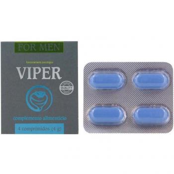 Cobeco Pharma Viper Potenciador Masculino 4 Cápsulas