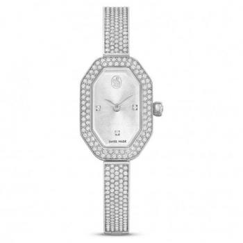 Swarovski Dextera Silver Crystal Bangle Watch for Women 5672977