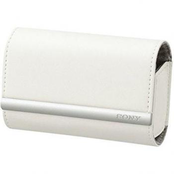 Sony LCSTWJW - Funda semidura para cámara compacta, color blanco